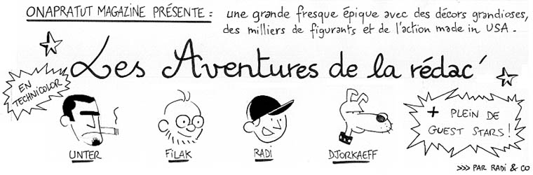 Les aventures de la rédac – saison 1